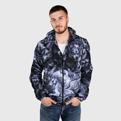 Мужская ветровка 3D Мифические существа с стиле тату - фото 2