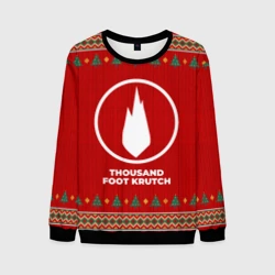Мужской свитшот 3D Thousand Foot Krutch new year