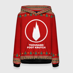 Женская толстовка 3D Thousand Foot Krutch new year
