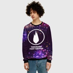 Мужской свитшот 3D Праздничный Thousand Foot Krutch - фото 2