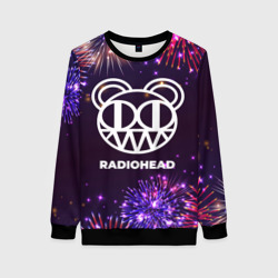 Женский свитшот 3D Праздничный Radiohead