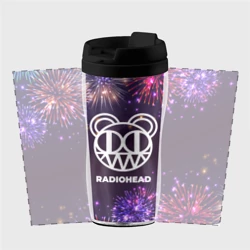 Термокружка-непроливайка Праздничный Radiohead - фото 2