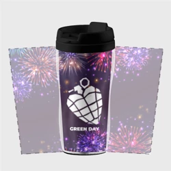 Термокружка-непроливайка Праздничный Green Day - фото 2