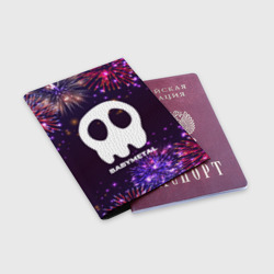 Обложка для паспорта матовая кожа Праздничный Babymetal - фото 2