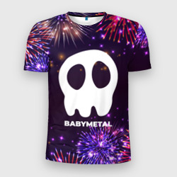 Мужская футболка 3D Slim Праздничный Babymetal