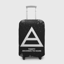 Чехол для чемодана 3D Снежный Thirty Seconds to Mars