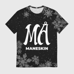 Мужская футболка 3D Снежный Maneskin