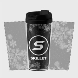Термокружка-непроливайка Снежный Skillet - фото 2