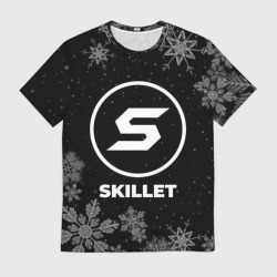 Мужская футболка 3D Снежный Skillet