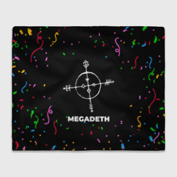 Плед 3D Megadeth конфети