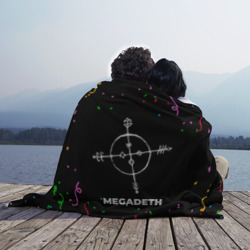 Плед 3D Megadeth конфети - фото 2