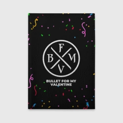 Обложка для автодокументов Bullet For My Valentine конфети