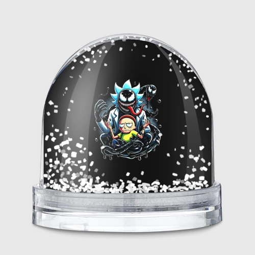 Игрушка Снежный шар Morty and Rick - we are Venom