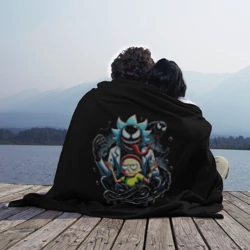 Плед 3D Morty and Rick - we are Venom - фото 2