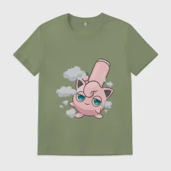Мужская футболка хлопок JigglyPuffPuff