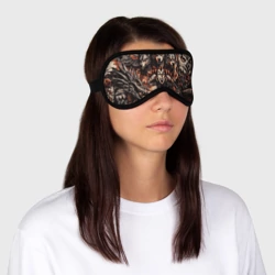 Маска для сна 3D Логотип король и шут на фоне мифических животных - фото 2