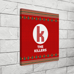 Холст квадратный The Killers new year - фото 2