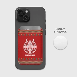 Картхолдер Magsafe магнитный Disturbed new year - фото 2