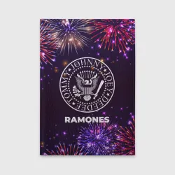 Обложка для автодокументов Праздничный Ramones