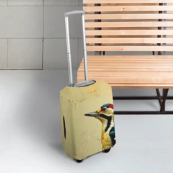 Чехол для чемодана 3D Большой дятел  - фото 2