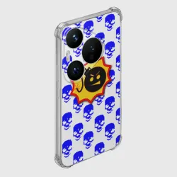 Чехол для Huawei Pura 70 Serious Sam skull pattern - фото 2