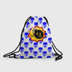Рюкзак-мешок 3D Serious Sam skull pattern