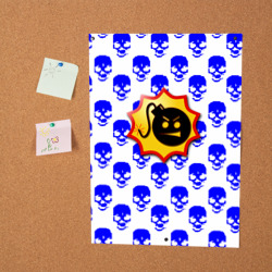 Постер Serious Sam skull pattern - фото 2