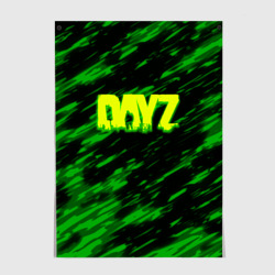 Постер Dayz кислотное лого краски