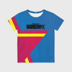 Детская футболка 3D Rainbow six stargame
