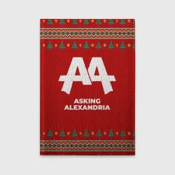 Обложка для автодокументов Asking Alexandria new year