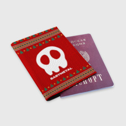 Обложка для паспорта матовая кожа Babymetal new year - фото 2