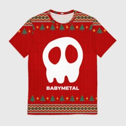 Мужская футболка 3D Babymetal new year