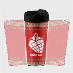 Термокружка-непроливайка Green Day new year - фото 2