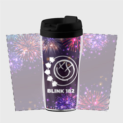 Термокружка-непроливайка Праздничный Blink 182 - фото 2