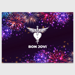 Поздравительная открытка Праздничный Bon Jovi