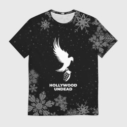 Мужская футболка 3D Снежный Hollywood Undead