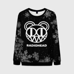 Мужской свитшот 3D Снежный Radiohead
