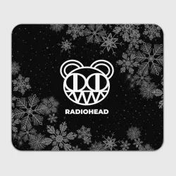 Прямоугольный коврик для мышки Снежный Radiohead