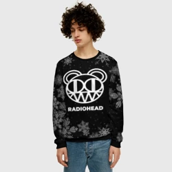 Мужской свитшот 3D Снежный Radiohead - фото 2