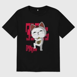 Мужская футболка хлопок Oversize Турбо бабка Дандадан