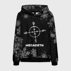 Мужская толстовка 3D Снежный Megadeth