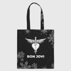 Шоппер 3D Снежный Bon Jovi