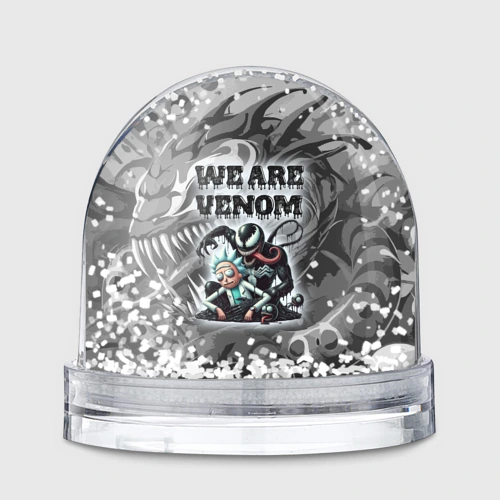 Игрушка Снежный шар We are Venom - graffiti
