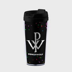 Термокружка-непроливайка Powerwolf конфети