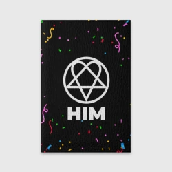 Обложка для паспорта матовая кожа HIM конфети