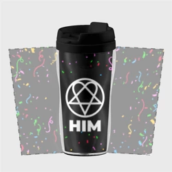 Термокружка-непроливайка HIM конфети - фото 2