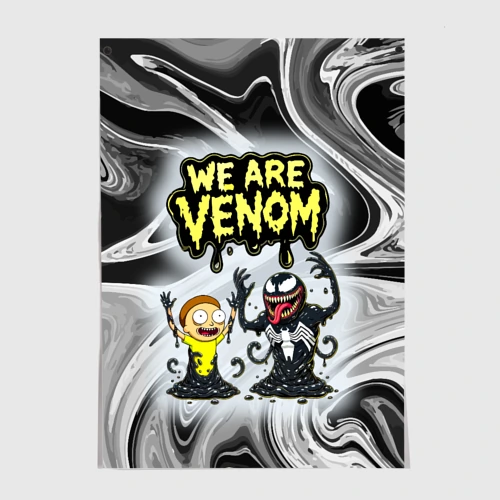 Постер We are Venom - Morty