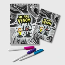 Блокнот We are Venom - Morty