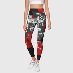 Леггинсы 3D Советская экономика - Владимир Ленин - фото 2