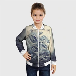 Детский бомбер 3D Синяя кровь - фото 2